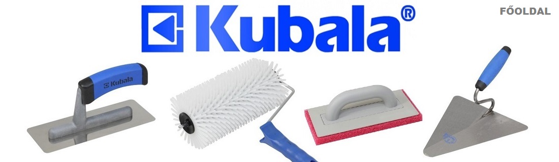 Kubala logó és termékeinek montázsa.